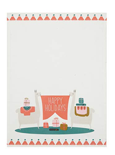 Picture of Peking Handicraft 04EO113C 25 in. Presents From Peru Kitchen Towel, White 