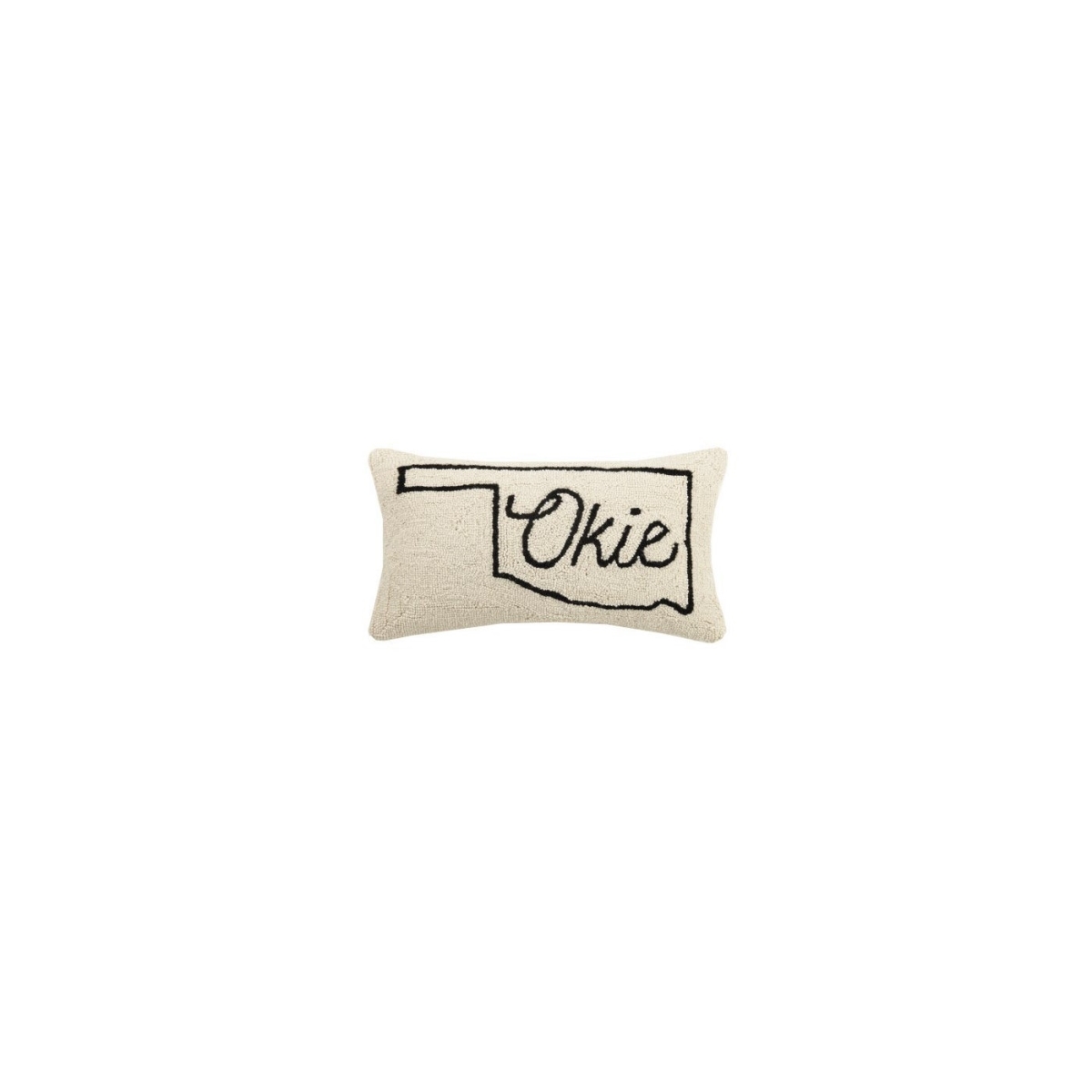 30JES564C20OB 12 x 20 in. Okie Map Hook Pillow