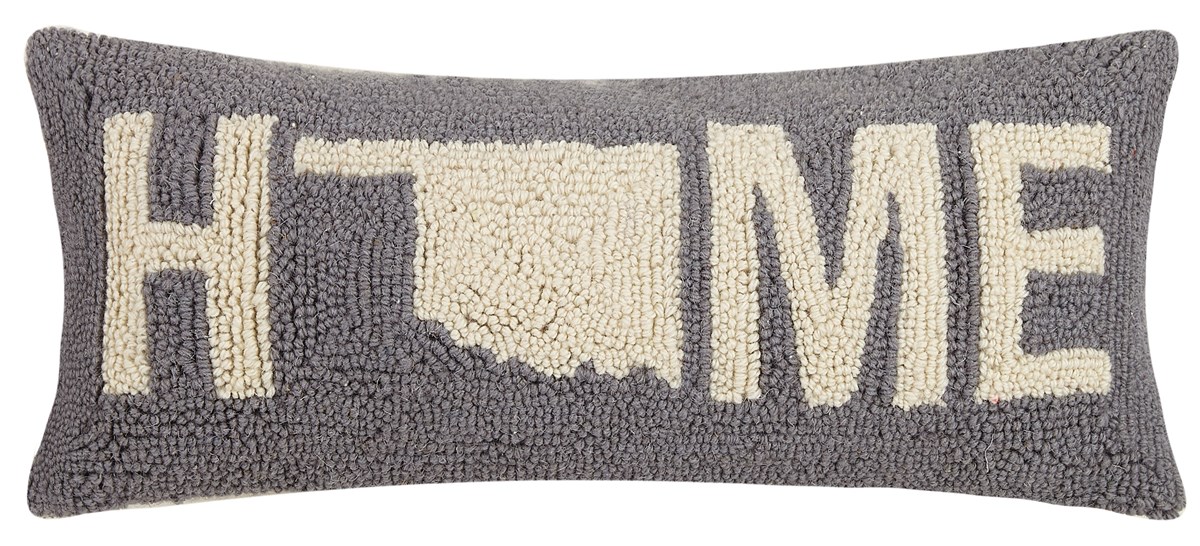8 x 20 in. Oklahoma Home Hook Pillow
