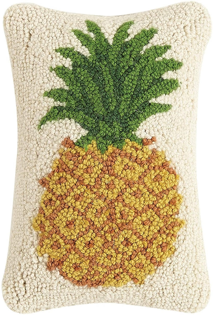 8 x 12 in. Pineapple Hook Pillow, Poly Fibre