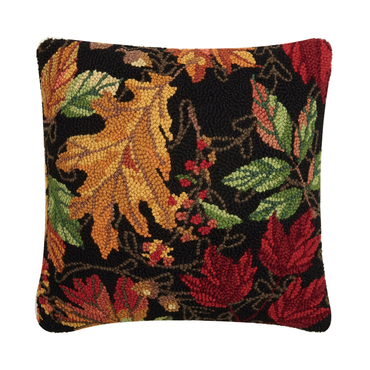 31SERX348C16SQ 16 x 16 in. Autumn Symphony Hook Pillow with Polyester Fill