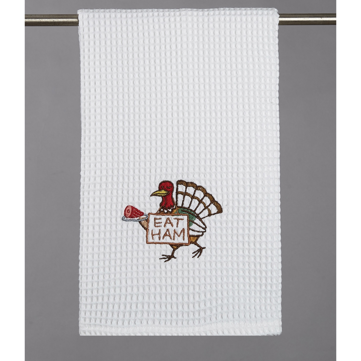 Picture of Peking Handicraft 04JES966WC 16 x 25 in. Eat Ham Kitchen Towel 