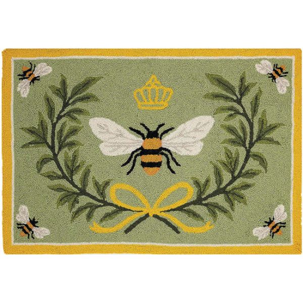 2 x 3 ft. Queen Bee Hook Rug