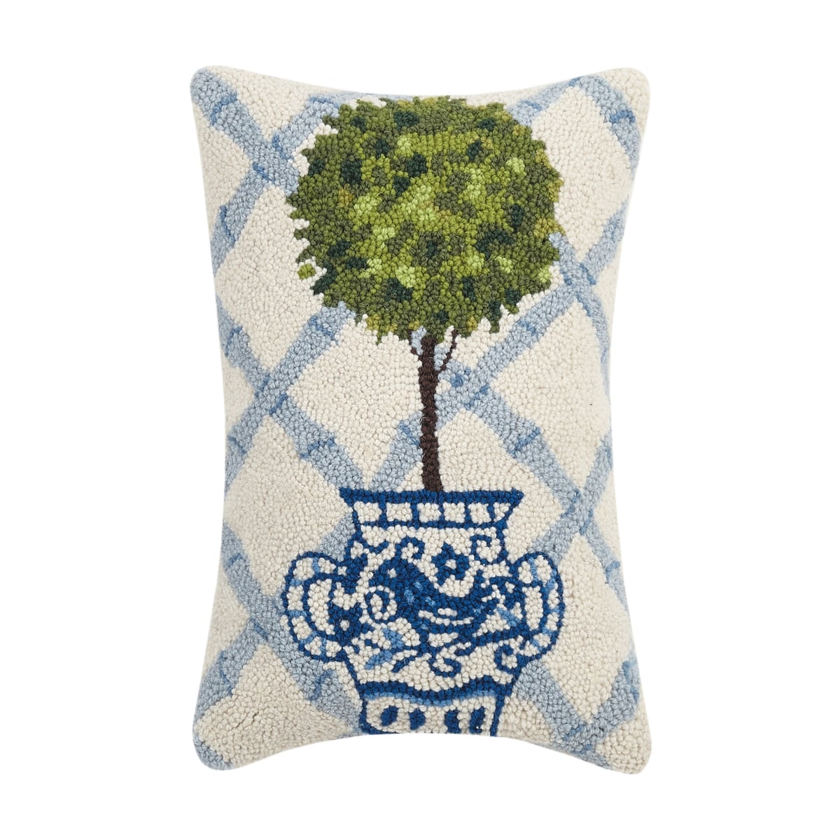 30TG25C18OB 12 x 18 in. PF Ball Topiary Hook Pillow