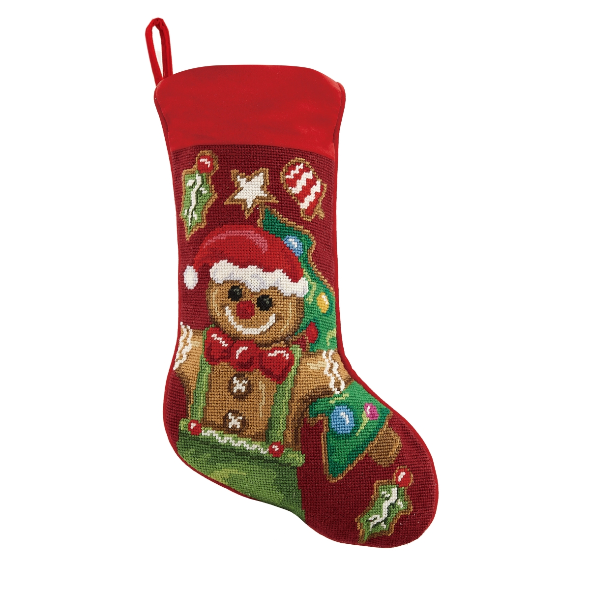 11 x 18 in. Gingerbread Man Np Stocking