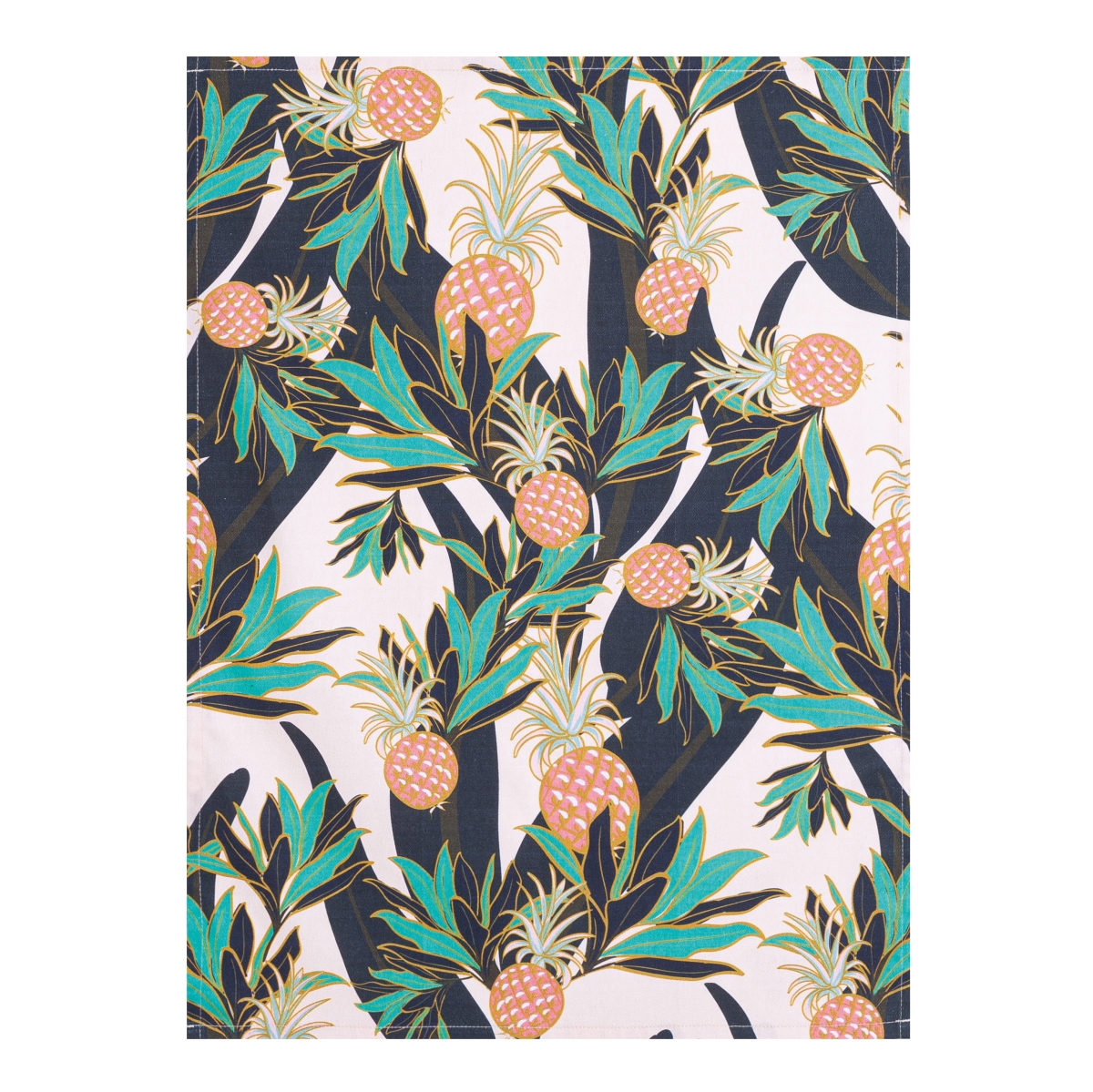 Picture of Peking Handicraft 04TAC05C 18 x 25 in. Pineapples Kitchen Towel 