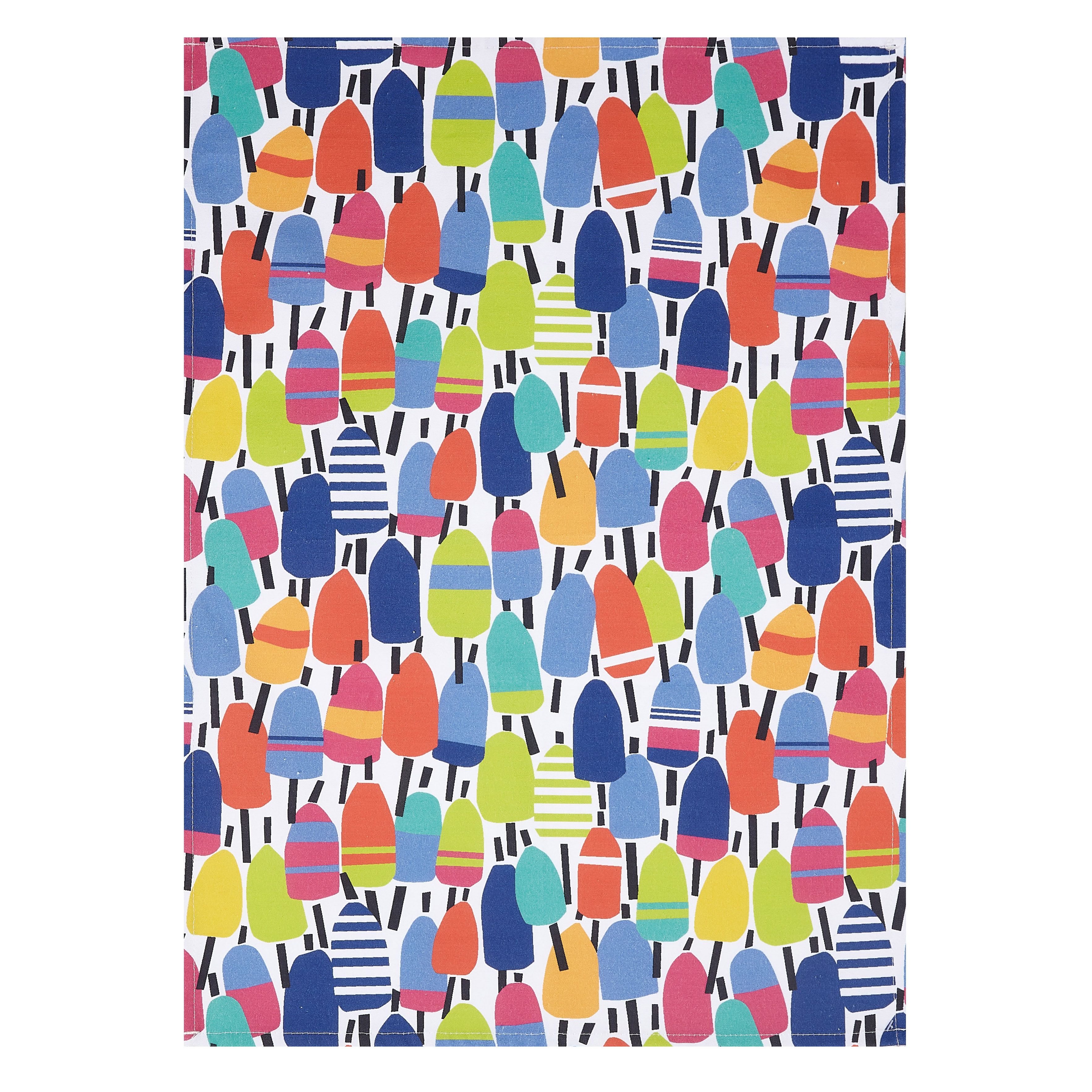Picture of Peking Handicraft 04KN257C 18 x 28 in. Buoy Kitchen Towel 