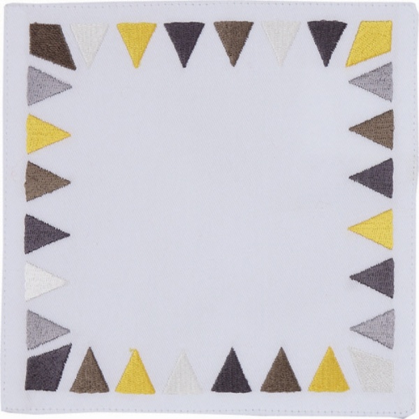 Picture of Peking Handicraft 20TT153DC06SQ 6 x 6 in. Solona Cocktail Napkin, Orange, Set of 4
