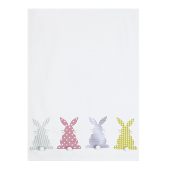 18 x 25 in. Bunny Bum Kitchen Towel