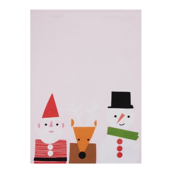 Picture of Peking Handicraft 04APS81C 18 x 25 in. Santa & Friends Kitchen Towel