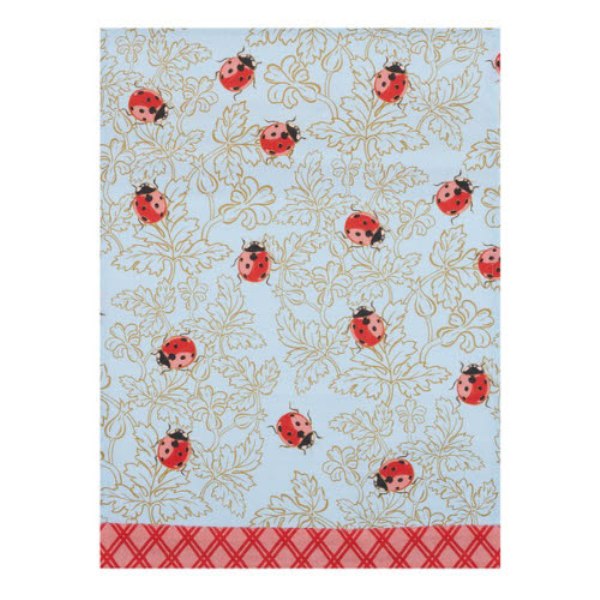Picture of Peking Handicraft 04TAC40C 18 x 25 in. Ladybugs Kitchen Towel