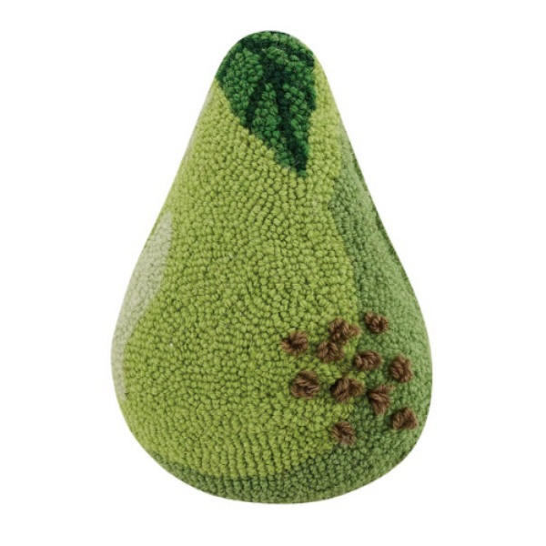 8 x 12 in. Pear Shaped Blown Filled Hook Pillow