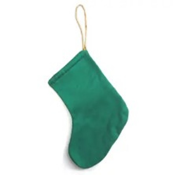 Green Sock Ornament