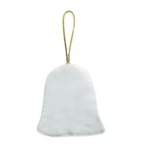 317W White Bell Ornament