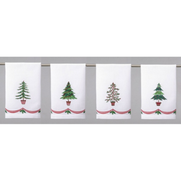 14 x 22 in. Holiday Trees GT 4 Design Kitchen Towel