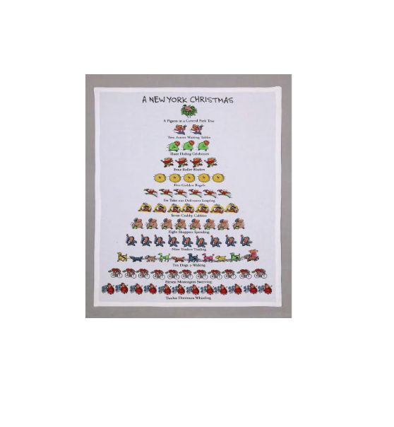Picture of Peking Handicraft 04DP97WC 18 x 26 in. Kansas Christmas Kitchen Towel 