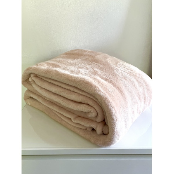 108 x 90 in. King Size Softest Plush Blanket, Pink Hero