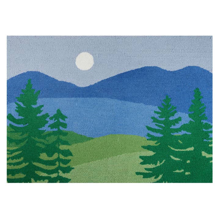 30KN343C47 34 x 47 in. Lakeview Hook Area Rug, Multi Color