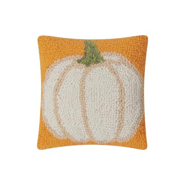 Picture of Peking Handicraft 31PK1169C08SQ 8 x 8 in. David Price Fall Pumpkin Hook Pillow&#44; Multi Color - Pack of 8