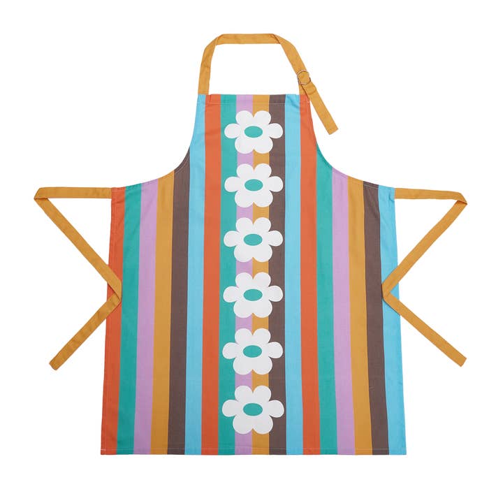 Picture of Peking Handicraft 02EO253C 28 x 34 in. Cheerful Apron, Multi Color 