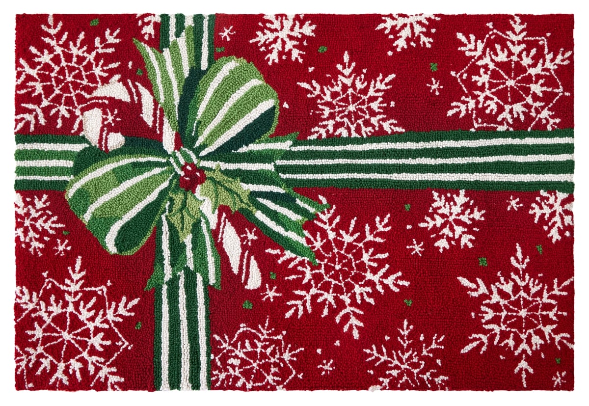 31SERX515C03 2 x 3 ft. Pretty Present Hook Area Rug, Multi Color