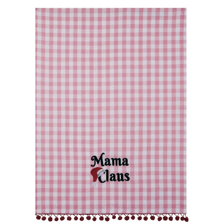 Picture of Peking Handicraft 04AV105C 18 x 25 in. Mama Claus Kitchen Towel, Multi Color 