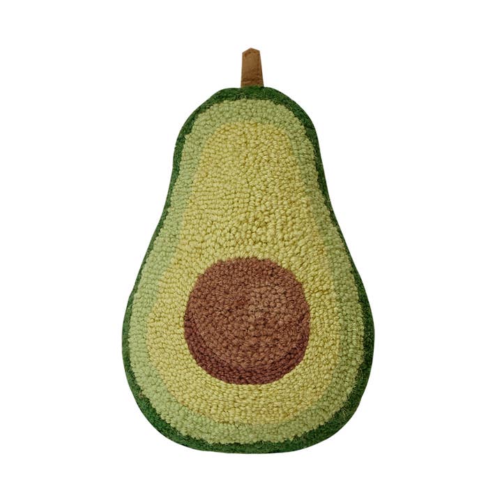 30GY2828C12OB 8 x 12 in. Avocado Blown in Filler Hook Pillow, Multi Color