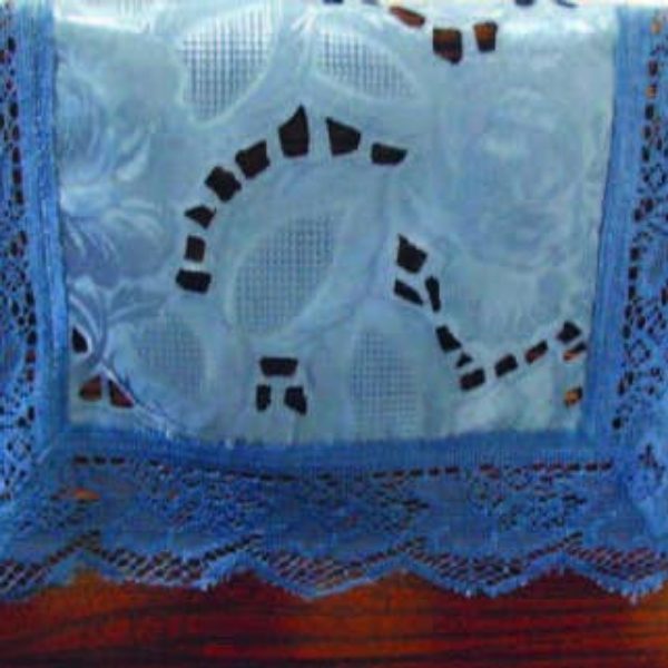 Picture of Peking Handicraft 082742ABL72OB 16 x 72 in. Poly Cutwork & Embroidered Lace Runner, Multi Color