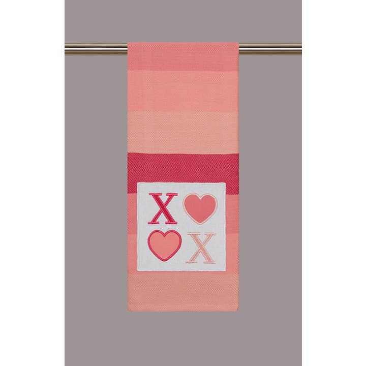 Picture of Peking Handicraft 04AV326C 18 x 25 in. Xoxo Kitchen Towel, Multi Color 