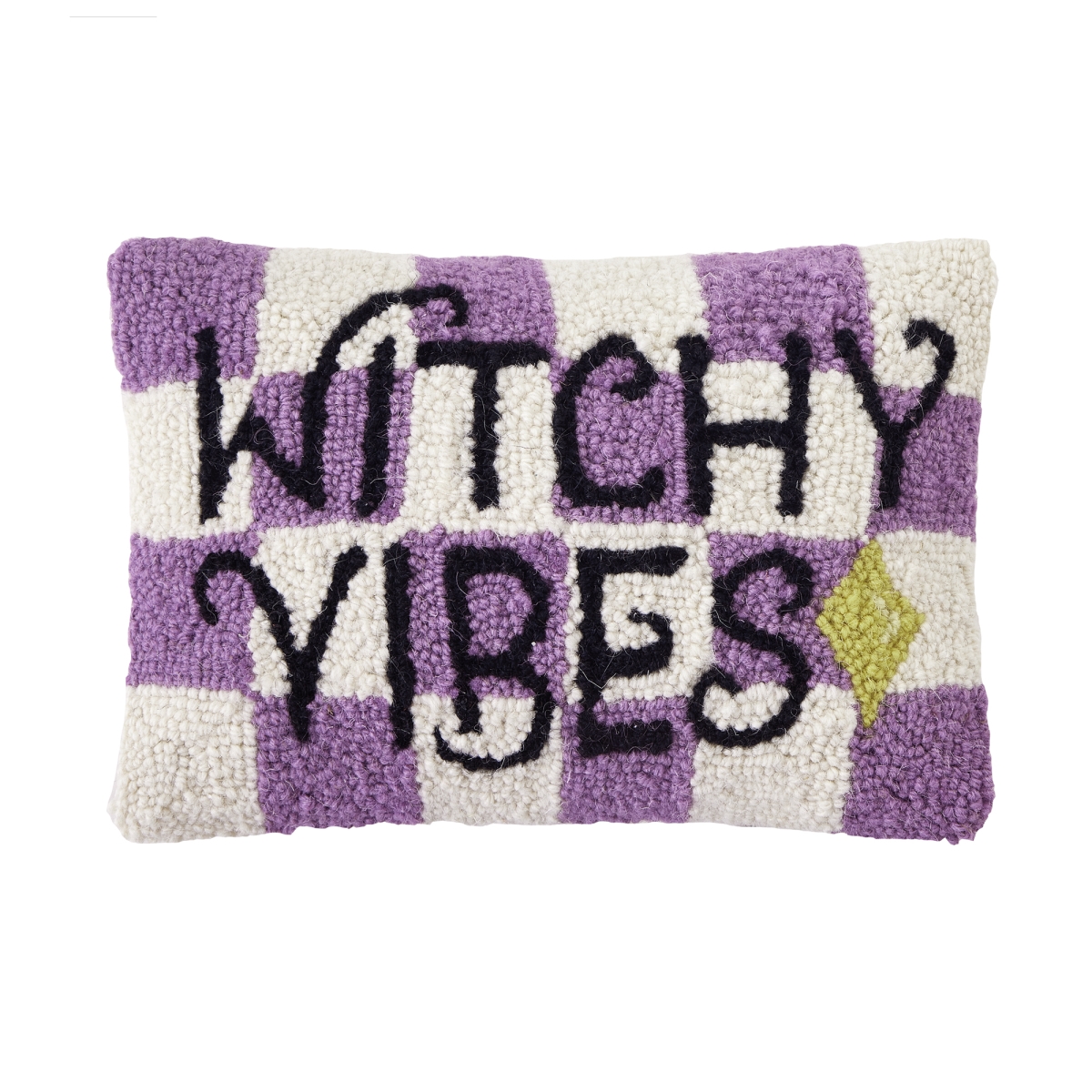 31AV716C12OB 8 x 12 in. Witchy Vibes Poly Fill Hook Pillow, Multi Color