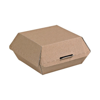 Picture of Packnwood 210EATBURG135K Kraft Burger Box - 500 count