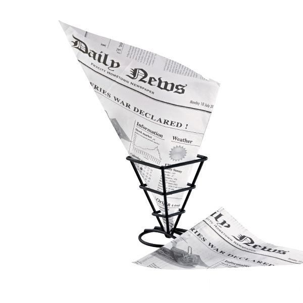 Picture of Packnwood 294CONE7C 6.5 in. Black Metal Cone Holder