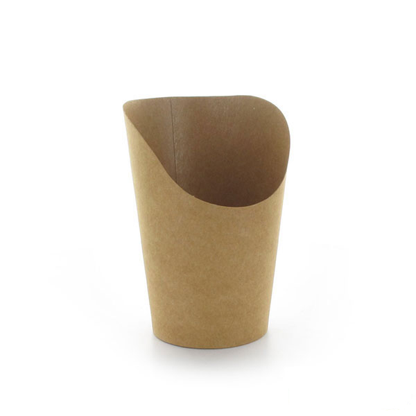 14 oz Kraft Wrap Cup, Brown - 2.36 x 6.3 in.