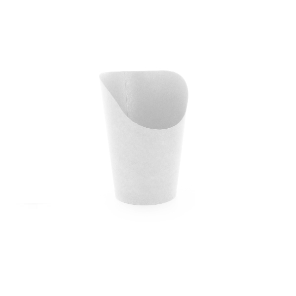210GSP49W 5.5 oz White Wrap Paper Cup - 3 Dia. x 4.7 in.