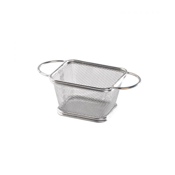 Picture of Packnwood 294PANDA105 Rectangular Fryer Basket - 4.1 x 3.3 x 2.5 in.