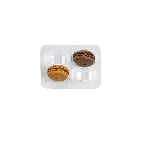 Picture of Packnwood 210MACINS4 Macaron Inserts with Clip Closure - 4.3 x 3 in.