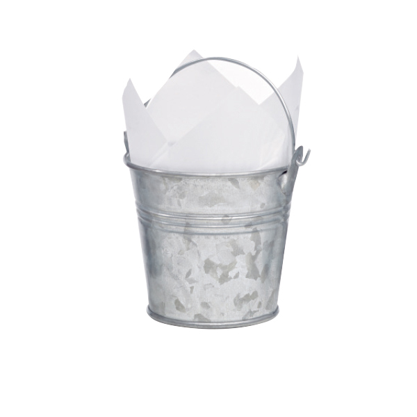 Picture of Packnwood 210SXM03 7 oz Mini Metal Bucket - 3 Dia. x 3 in.