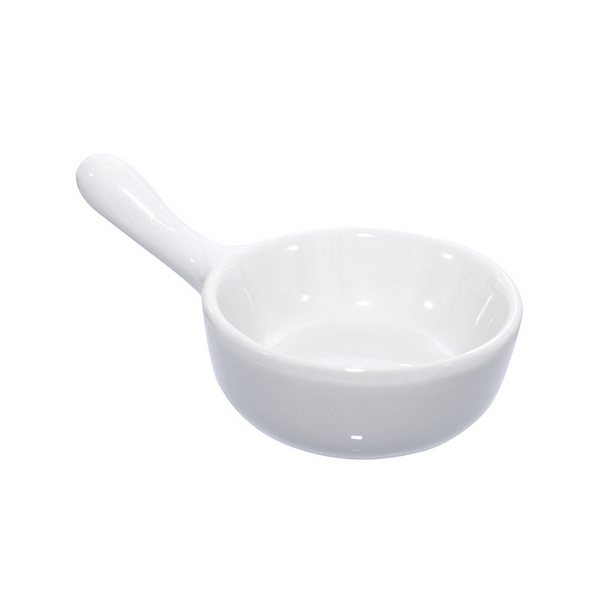 Picture of Packnwood 210MBPCOOK 1 oz Cook Mini Porcelain Sauce Pan - 2.5 Dia. x 1.5 in.