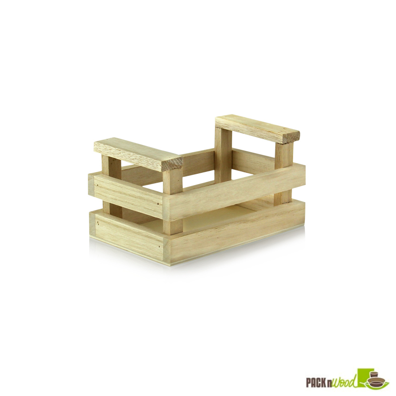 Wood Crate - 5.3 x 3.3 x 2.75 in.