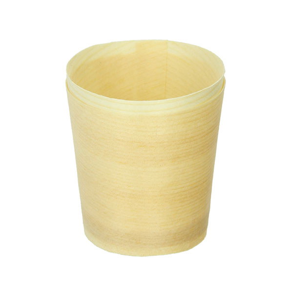 1 oz Mini Wooden Cup - 1.5 Dia. x 1.6 in.