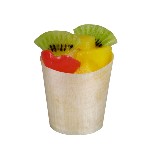 210BBCUP62 3.5 oz Mini Wooden Cup - 2.3 Dia. x 2.1 in.