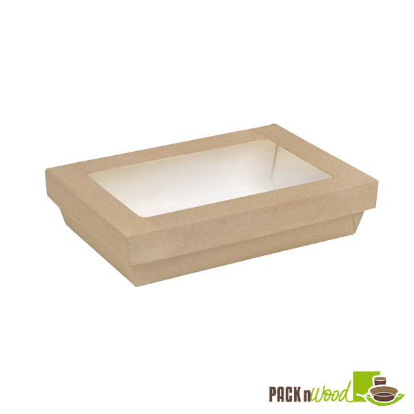 Rectangular Kray Box with Window - 9 x 6 x 2 in.