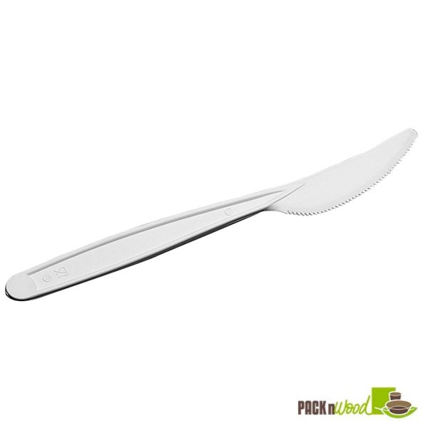 Picture of Packnwood 210CVPL82 7.24 in. Cornstarch Cutlery Knife, White