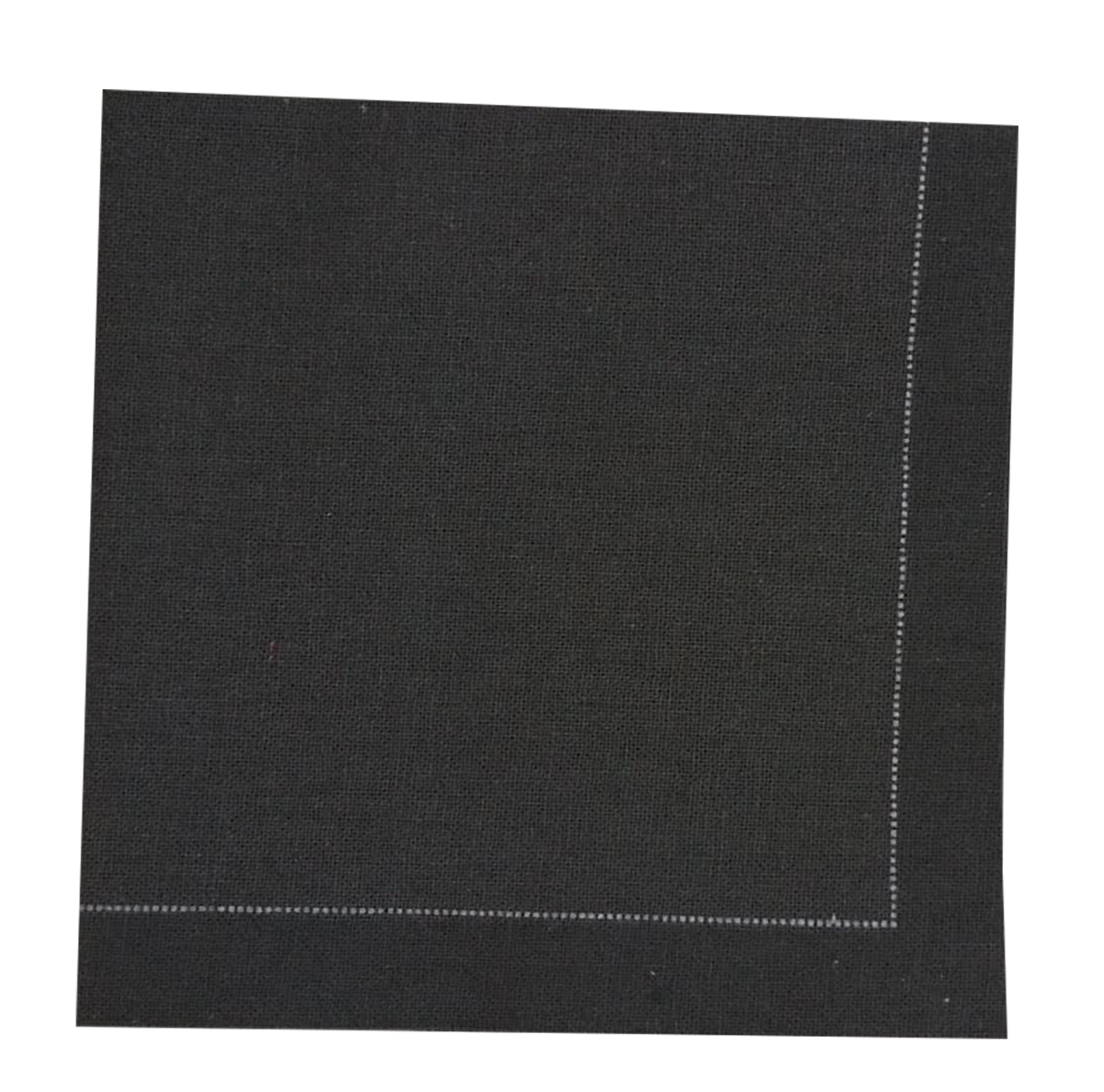 Picture of Packnwood 8NPSVCR20BK 7.9 x 7.9 in. Luxury Night Cotton Cocktail Napkin, Black