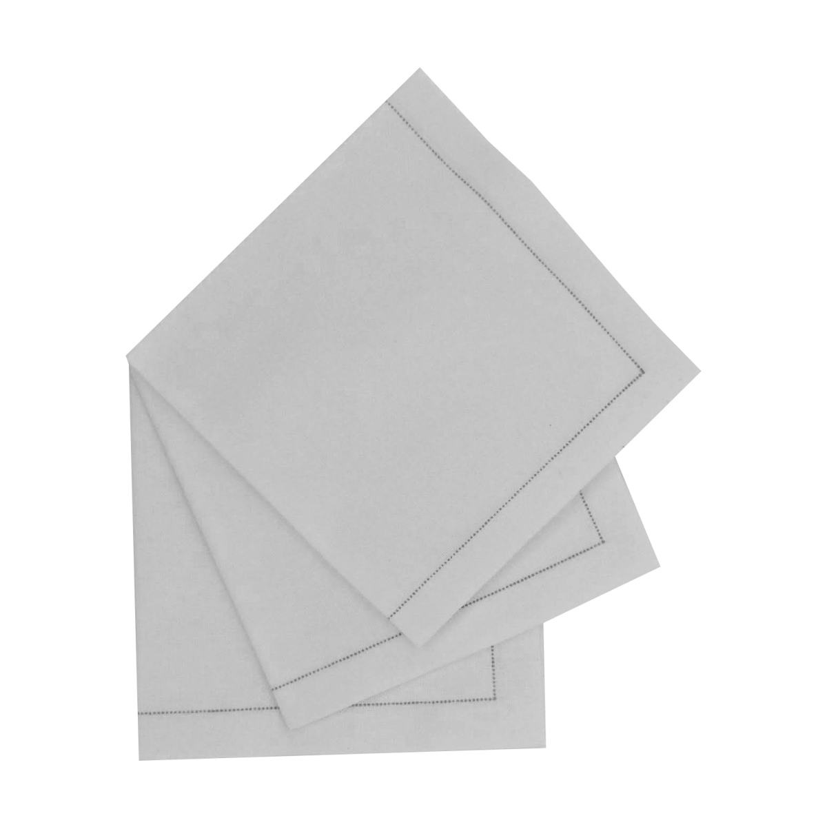 Picture of Packnwood 8NPSVCR20CM 7.9 x 7.9 in. Luxury Sweet Cotton Cocktail Napkin, Cream