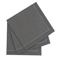 Picture of Packnwood 210SVCC40GY 15.8 x 15.8 in. Luxury Silver Cotton Table Napkin, Grey