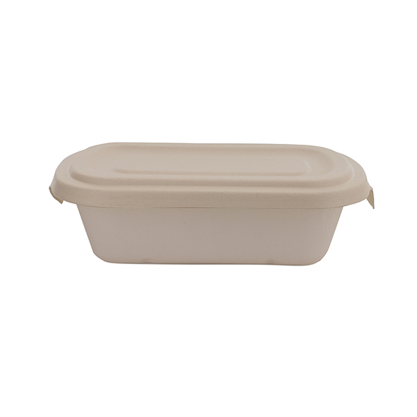 210APURL1001BR Pulp Rectangular Lid, Brown - 10.6 x 5.5 x 0.6 in. - 250 Piece