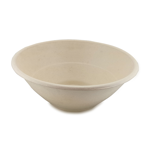 40 oz Pulp Round Bowl Brown - 7.7 x 3 in. - 250 Piece
