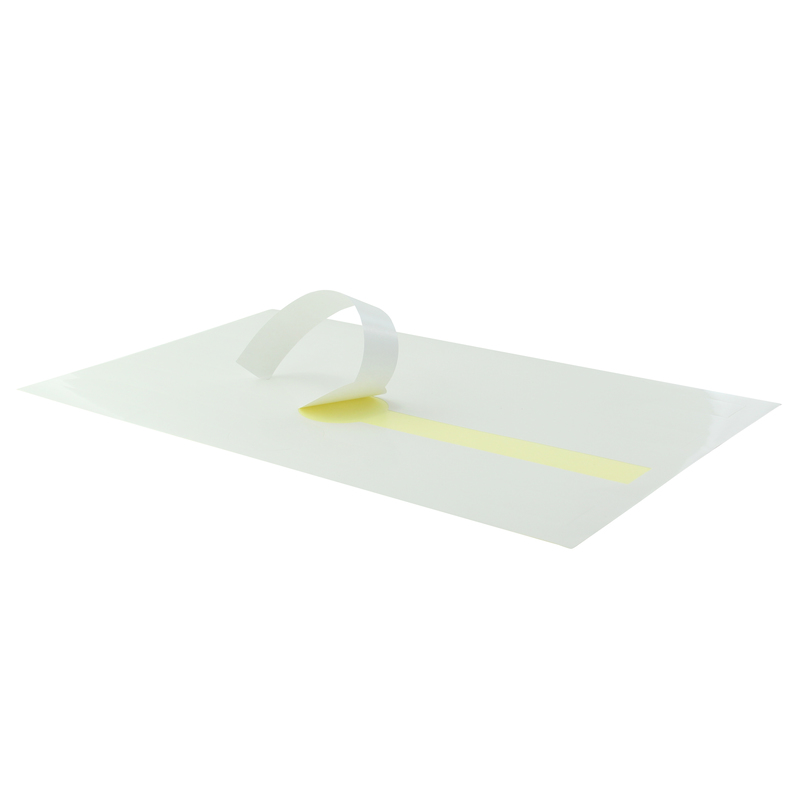 11.75 in. Overlap Labels, White - 500 Piece