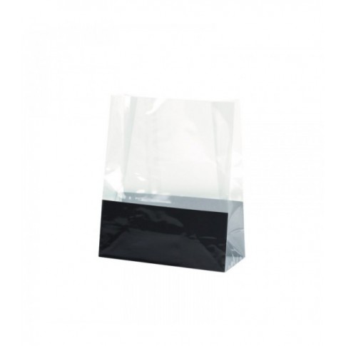 140 x 65 mm Clear PP SOS Bag with Flat Bottom - Transparent